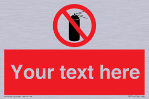 Custom prohibition no aerosol